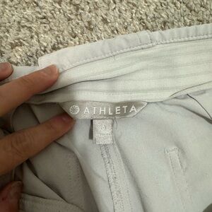 Athleta Soft Gray Casual Pants